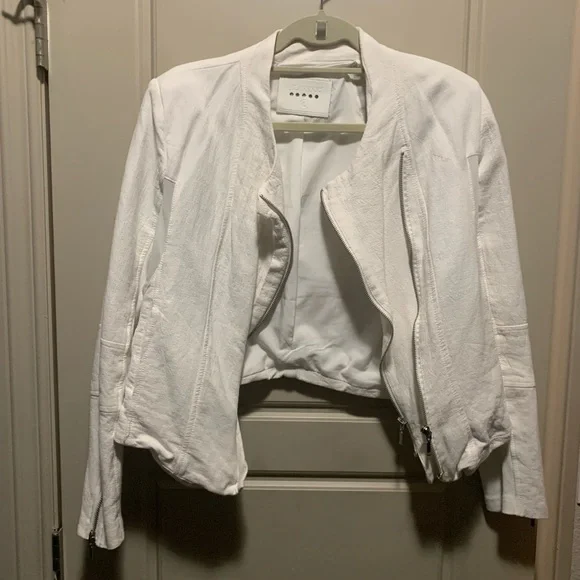 Blank NYC white mesh jacket - Picture 3 of 8